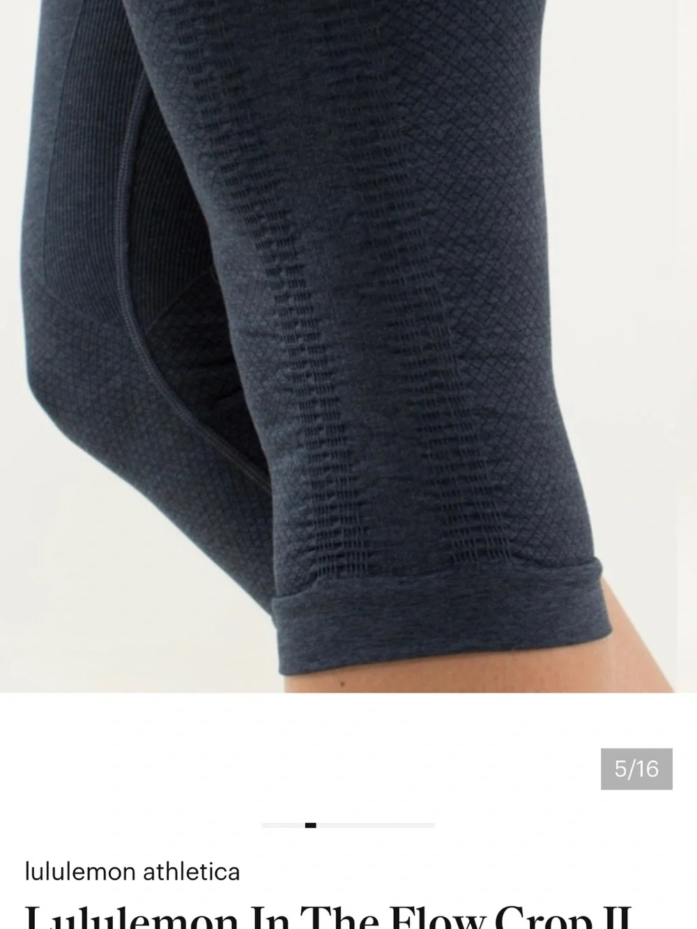 lululemon athletica Girls' Forest Green and Heather Purple Leggings